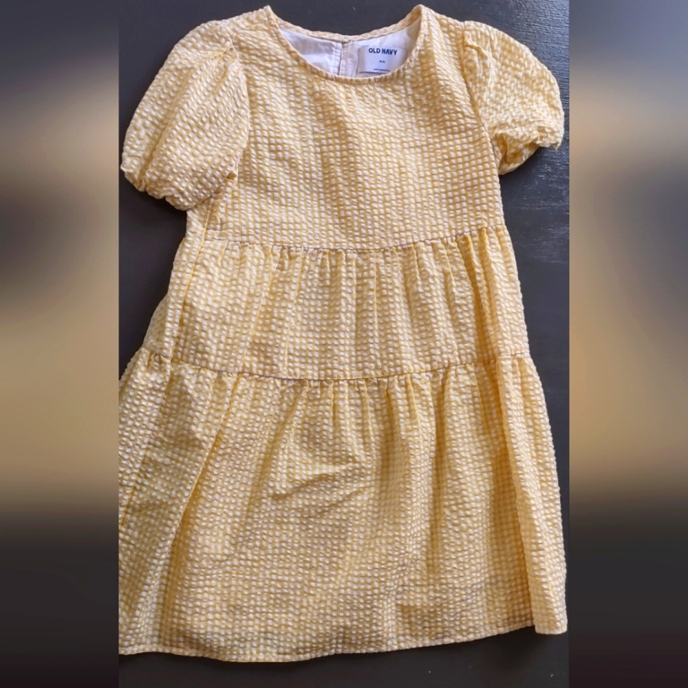 Old Navy Girls Seersucker Dress